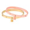 European & American Style Stainless Steel Women's Bracelet with Welded Lock Ornaments
