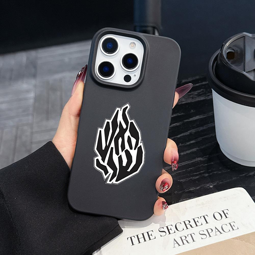 Black Flame Phone Case For iPhone 17 Air 16 15 14 13 12 11 Pro Max Plus Mini SE 2020 2022 God Almighty Always Love Me