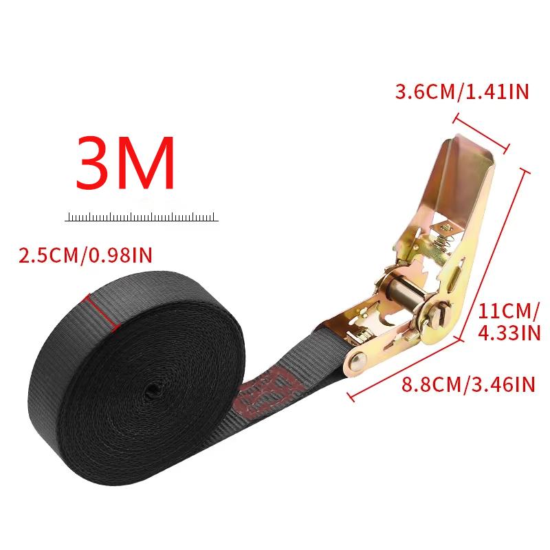 Truck Binding Strap Tightener Small Ratchet Tightener Self-Locking Rope Tightener Cargo Packing And Fixing Strap Airplane Strap