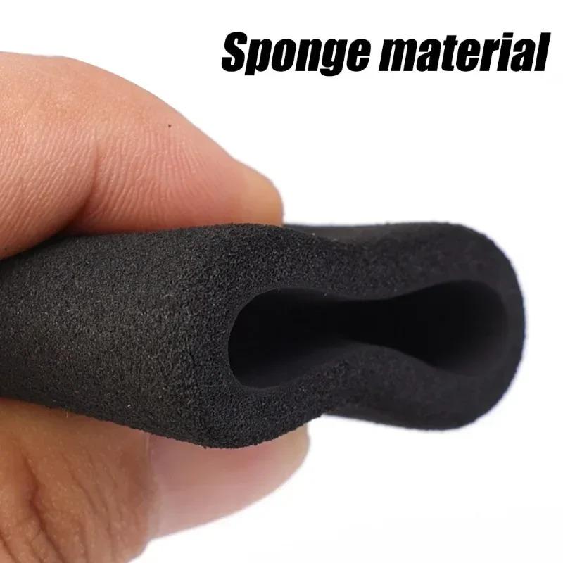 Motorcycle Handlebar Cover Slip-on Foam Anti-slip Moto Handle Levers Grips Anti Vibration Comfort Handlebar Grip Sleeve 4/1PCS