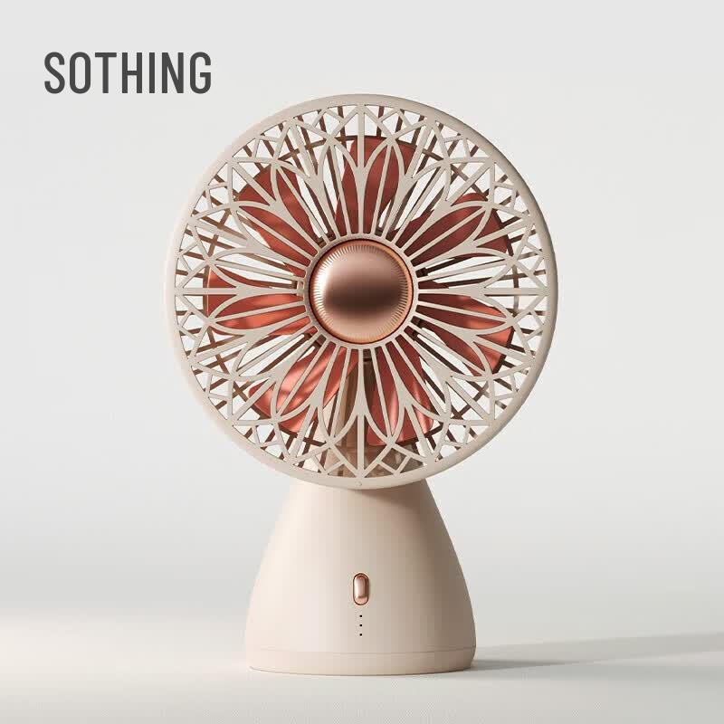 SOTHING Quiet Rechargeable USB Desktop Fan