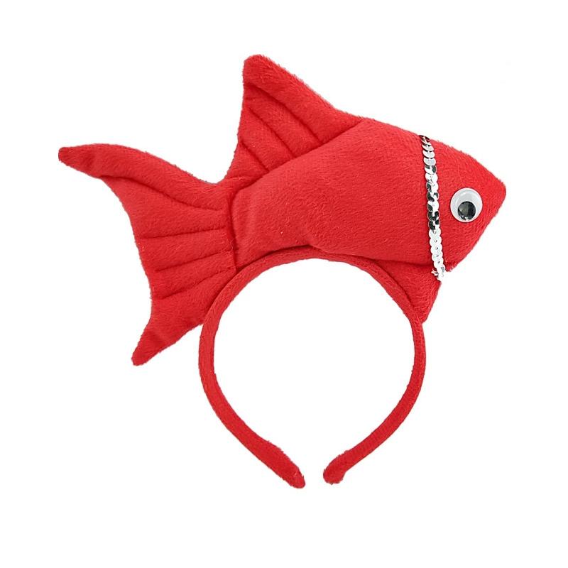 Balık Taç, Sevimli Çocuk Balık Stili Taç, Balık Kostüm Aksesuarları, Giydirme Partisi İçin Malzeme