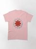 Red Hot Chili Peppers zwart rood heet Essentieel Klassiek T-shirt