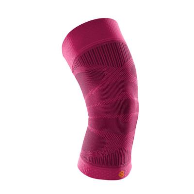 Bauerfeind Genouillère de Compression Sportive Fabriquée en Compression Médicale Générale Activation Musculaire et Support de Stabilisation du Genou, Allemagne, Dispositif, (Rose,