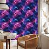 Watercolor Galaxy Wallpaper, Purple and Navy Blue, 50x1000