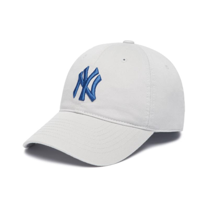 MLB Cotton Baseball Caps CP66 Unisex Light Gray Fashion 3ACP6601N-50GRS