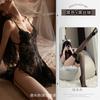 Sexy lingerie lace temptation small chest shows big passion suit perspective suspender skirt backless bra pure desire