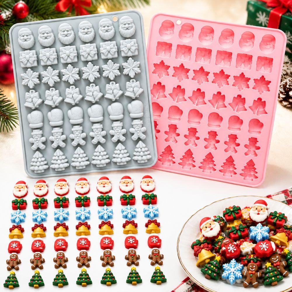 Christmas Theme Chocolate Dessert Mold 42 Options Baking Mould Mousse Cake Mold Baking Tools