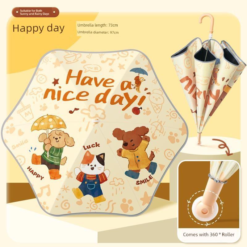 Umbrella for Kidsren, Girls, Primary School Students, Special for Boys, Kindergarten, Babies, Kidsren, Roller Umbrella 2025 New Model