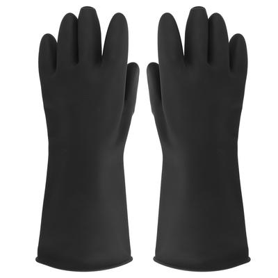 Chemical Protective Rubber Gloves Long Sleeve Acid and Alkali Resistance Insulation Equipment