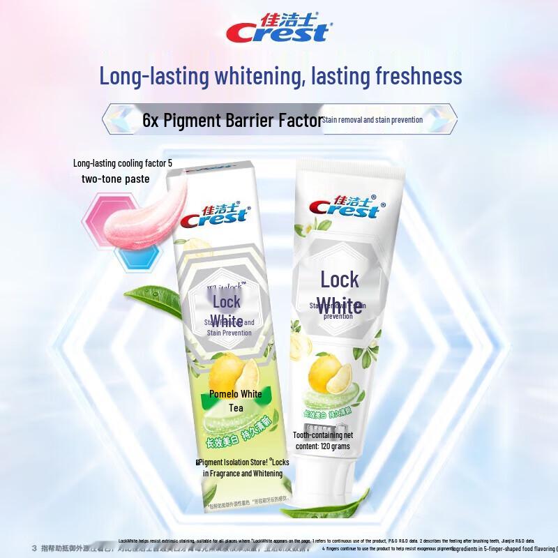 

Crest Locking White Toothpaste