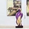 Nordic Plump Beauty Female Figurines Sculpture Ornaments Home Living Room Desk Fat Girl Statue Resin Decoration Accessories