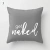 45*45Cm Yellow Print Cushion Pillowcase Geometric Hug Pillowcase Home Chair Sofa Decorative Cushion Square Pillowcase
