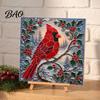 Handmade Christmas Ornaments Lighthouse Mosaic Art Kit for Adults, DIY Coastal Craft with Theme Projects Colorful Acrylic Pieces, Decoration
