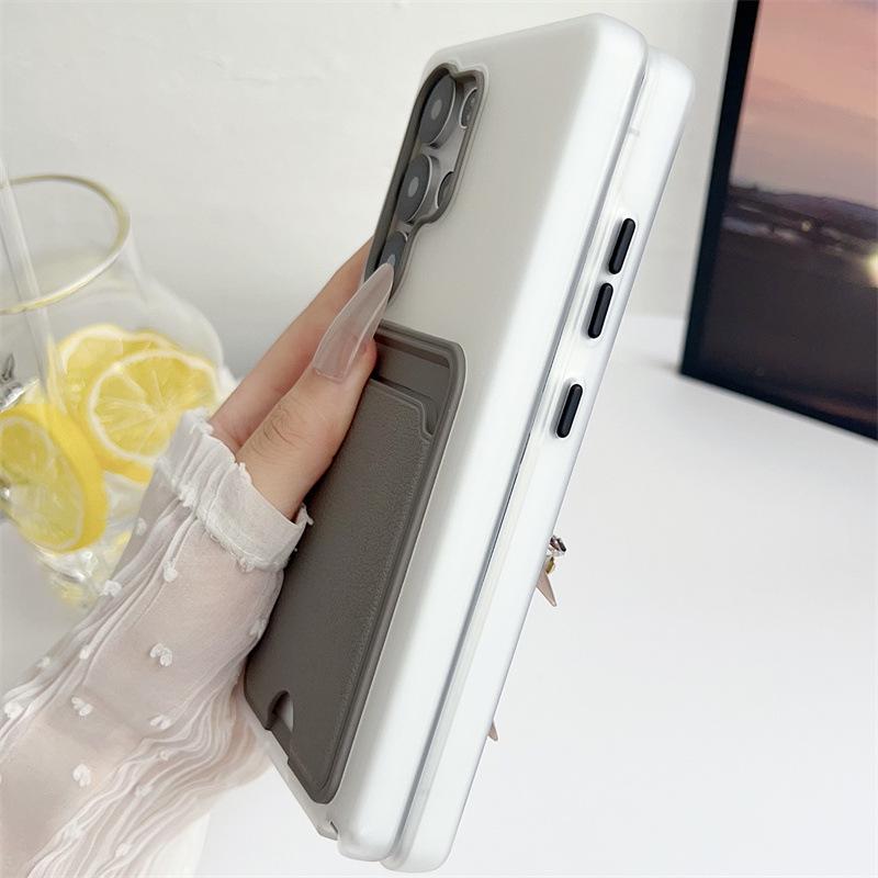 Compatible Samsung Phone Case for S25 Ultra, S23 FE, S24 Plus, S25 Edge, S24 US23 with Card Holder