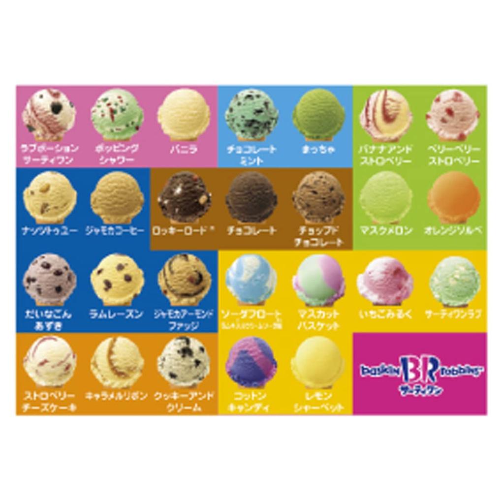 TAKARA TOMY Ice Cream Pretend Play Ages 3 and Up Licca-chan Dress, Welcome! Baskin-Robbins Shop, "Ten-in-san" Dress-Up Toy,