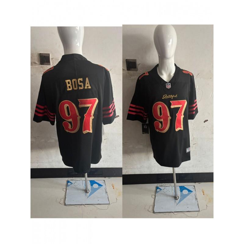 2026 NFL Short Sleeve Jersey San Francisco 49ers Embroidered Football