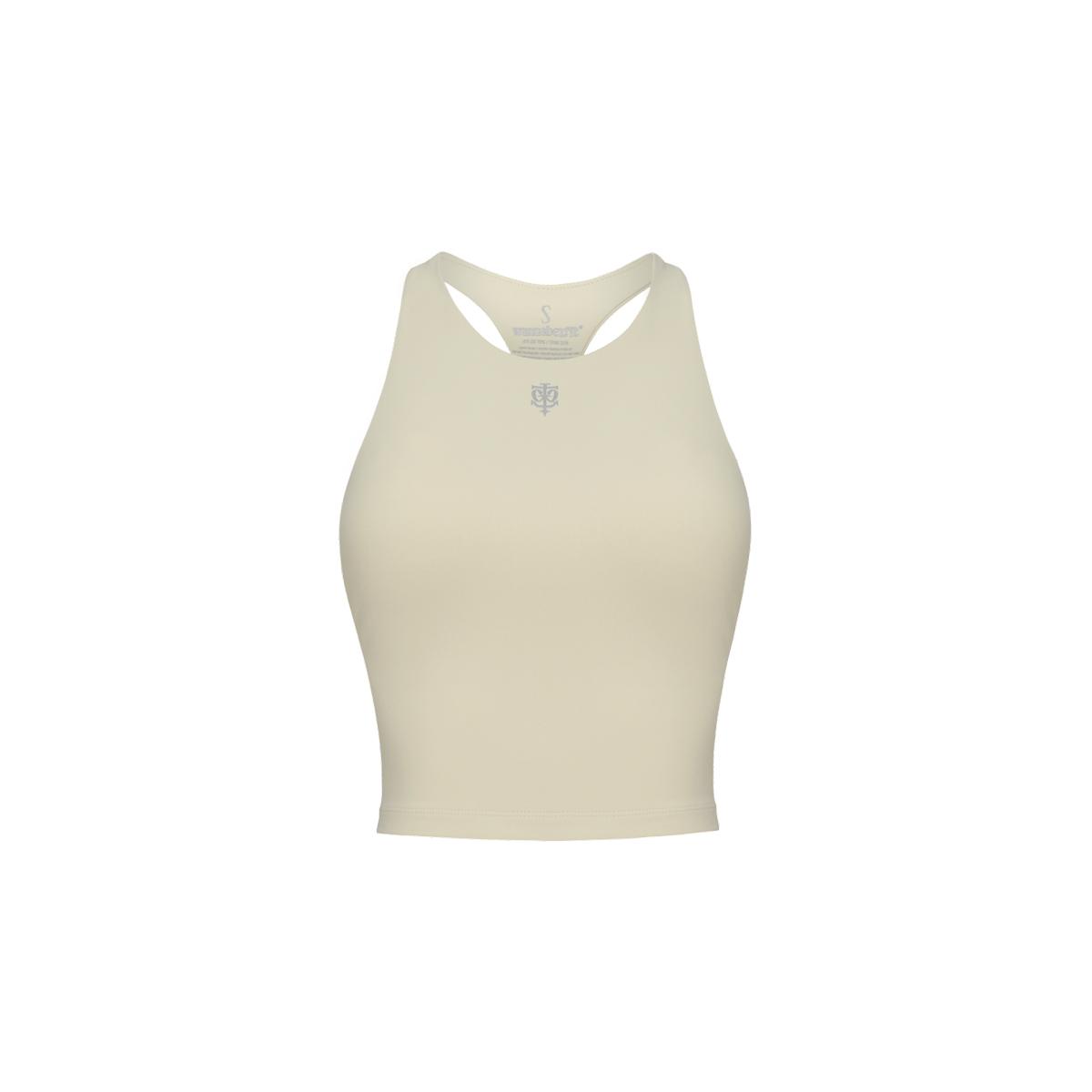 Wannabes Fit Aerie F.H.L Emblem Crop Top Cream Cream/Small
