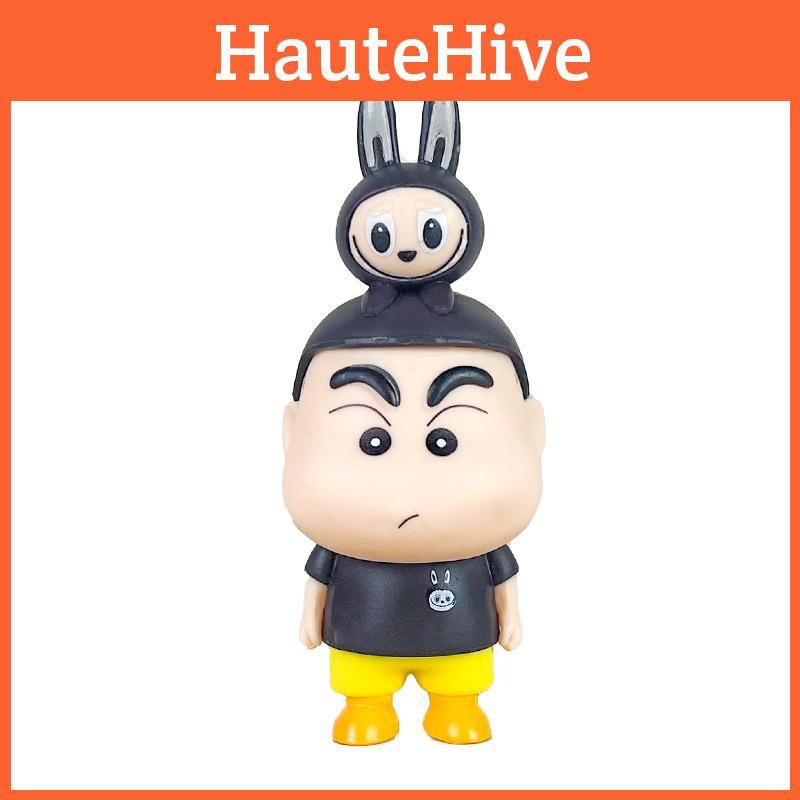 Pvc Shinchan Crayon Desktop Figure Room Decor With Feature Assembly