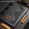 Minimalist Kung Fu Tea Tray with Water Storage - Imitation Wujin Stone 