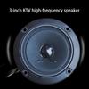 30W 3Inch High Fidelities Tweeter Speaker Double Magnets Design Loudspeaker for Karaoke and Home Theater
