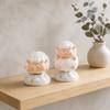 Cartoon Rotating Sheep Figurine Resin Lamb Ornament Creative Fidget Toy  Office
