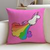 MMagical UnicornS Cushion Cover Pcs Soft Decorative Square Cushion Covers x x Pillowcases for Sofa Couch Home Bedroom