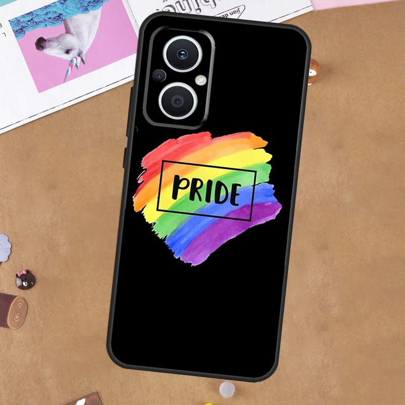 Heart Rainbow Gay Pride LGBT For OPPO Reno 13 12 11 10 14 Pro 8T 11F 12F 13F 14F 7 8 Lite OPPO Find X9 X8 X6 X5 Pro Case
