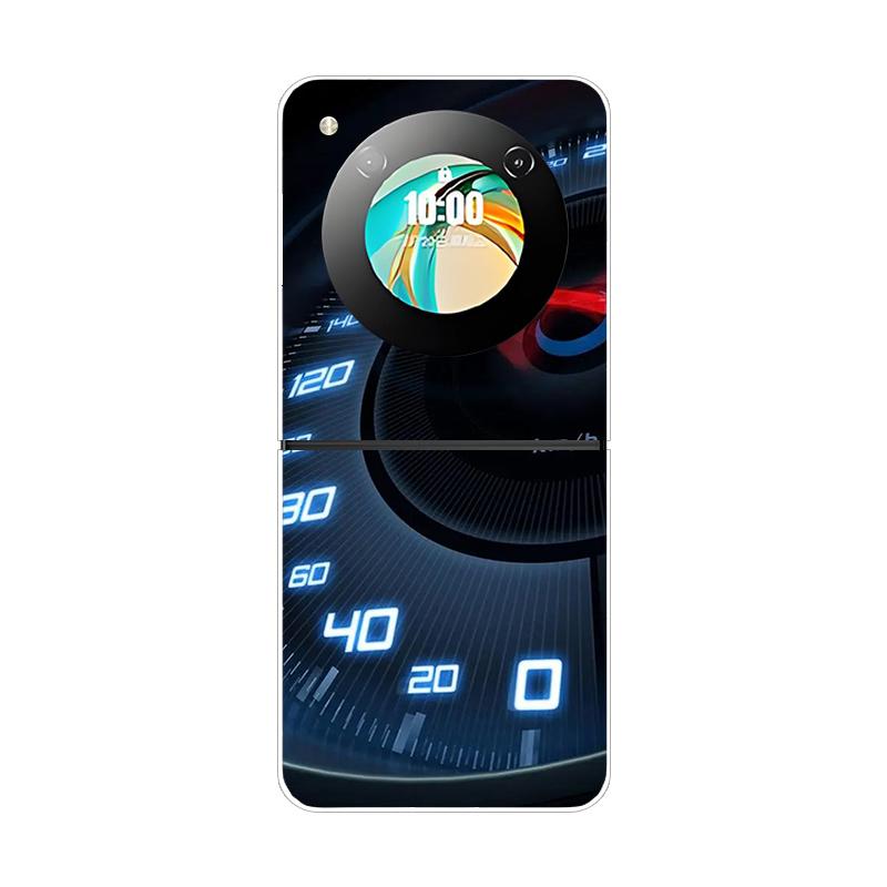 For ZTE Nubia Flip Flip2 Telefoncover Beskyttende Hård PC Skal Stilfuldt Dyremønster Gennemsigtigt Cover Til ZTE Libero Flip Covers