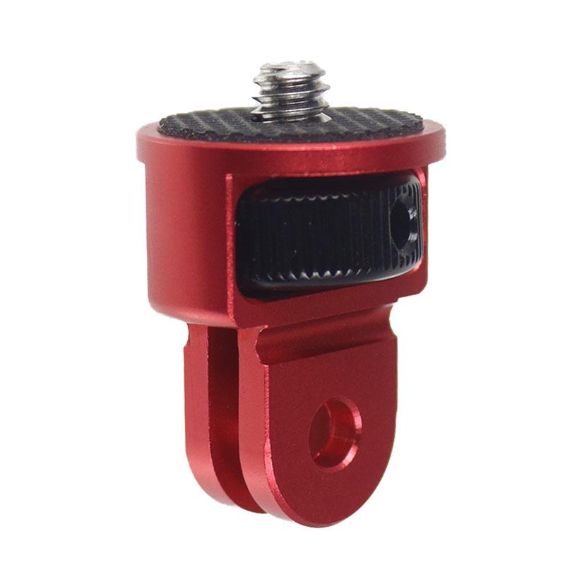 360 Rotating Mini Tripod Adapter 1/4 Inch Screw CNC Aluminum Locking Mount for GoPro12 11 POCKET 2 FIMI PALM 2 Insta360 X3 Osmo