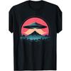 Retro Extraterrestrial Ufo Saucer - Spaceship Vintage Alien T-Shirt