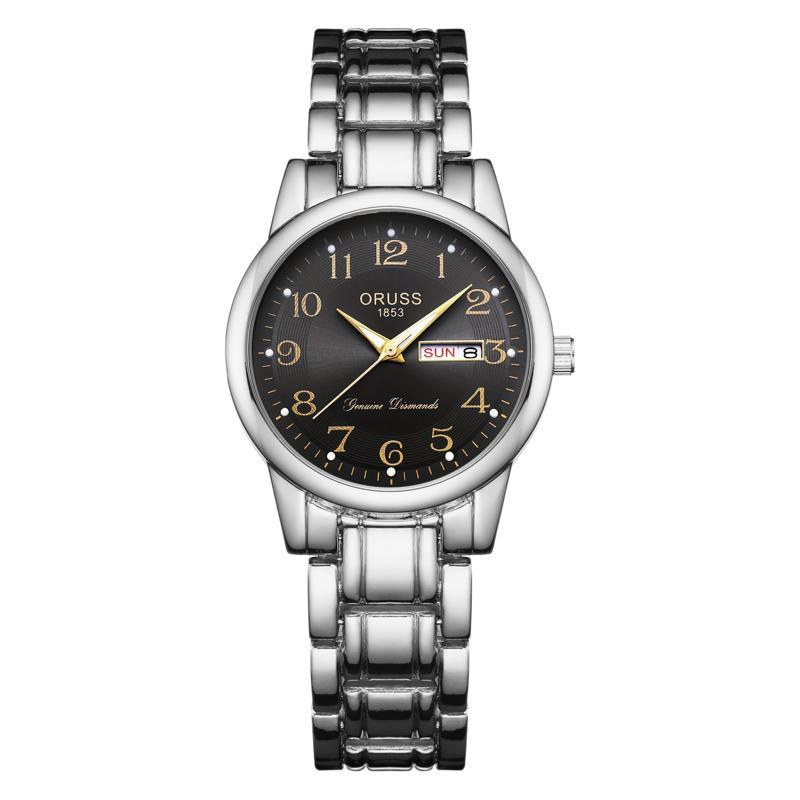 Through The Digital Model, The Elderly Watch Is Simple, Atmospheric Calendar, Quartz Watch, Waterproof Women'S Watch