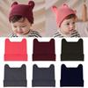 Cotton Infant Photography Props Newborn Baby Hat Bonnet Hats Winter Warm Cap Knitted Beanies