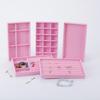 1PC, Flocking Jewelry Box Jewelry Tray, Color: Pink