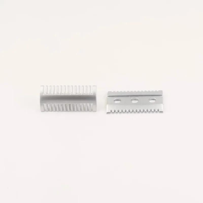 Yaqi Matte Chrome Color Mellon Mens Safety Razor Head for Shaving Razors