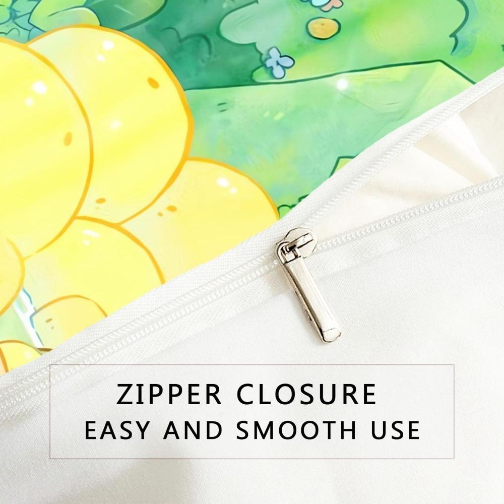 Cute cartoon dolphin bed sheets and down duvet covers, children's duvet covers, adult room decorations, ultra-fine fiber soft be