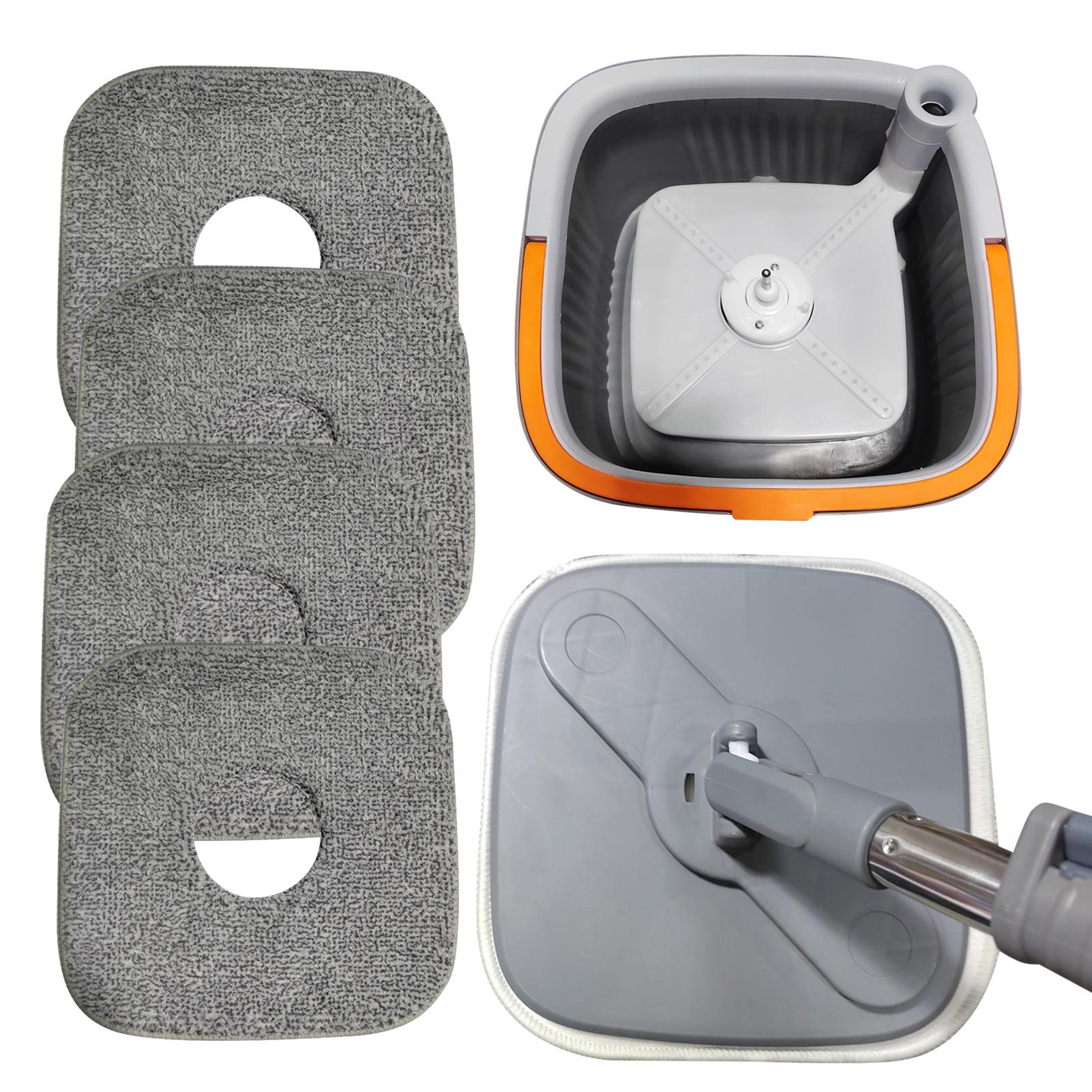 

Швабра Magic Floor Squeeze Squeeze Mop для ванной комнаты, плоское ведро, вращающаяся швабра, мытье пола, уборка дома, легкое чистящее средство 2025