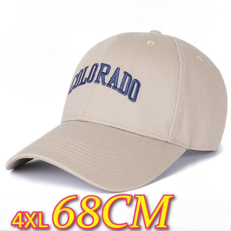 Yiran Dayang Hat Women's 4XL 64-68Cm Big Size Baseball Cap Fashion Adjustable Deepened Enlarged Wide Brim Sports Hat Unisex Outdoors Snapbacksun Hat 64Cm