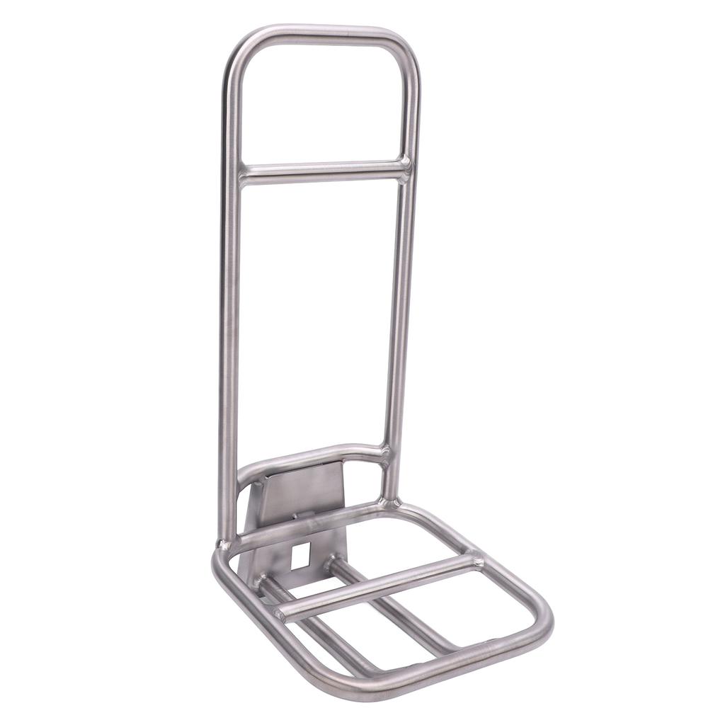 Bike Front Fork Shelf Ti Alloy Portable Strong Load Bearing Folding Bike Front Luggage Carriers Rack for Shopping Riding