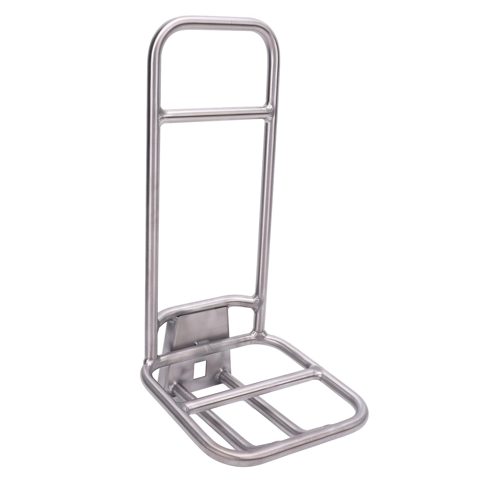 

Полка на переднюю вилку велосипеда Титановый сплав Портативный Прочный Грузоподъемный Складной велосипед Передние багажники Велосипедная стойка для покупок Катания