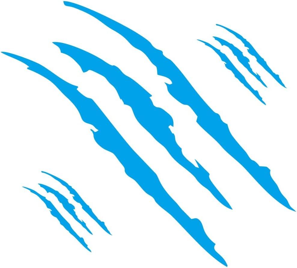 Naklejki ślady pazurów samochodu zestaw Uniwersalne winylowe naklejki na reflektory samochodowe, maskę, naklejki dekoracyjne na karoserię, hurtownia akcesoriów samochodowych