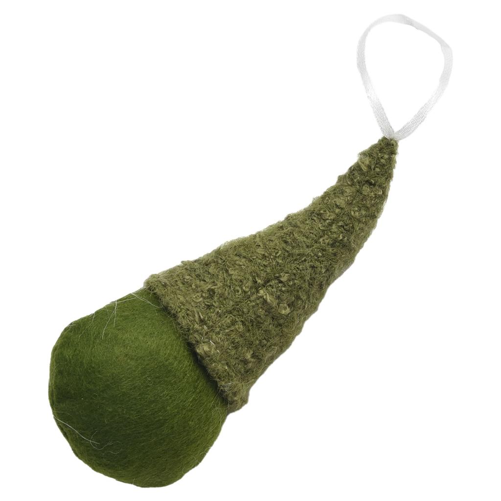 Christmas Tree Hanging Gnome Plush Decorations with Santa Dolls (Set of 3)