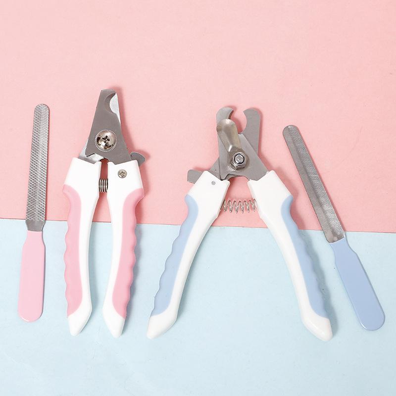 Pippi Tao's new popular big dog nail scissors large alloy knife head pet nail clippers pet scissors
