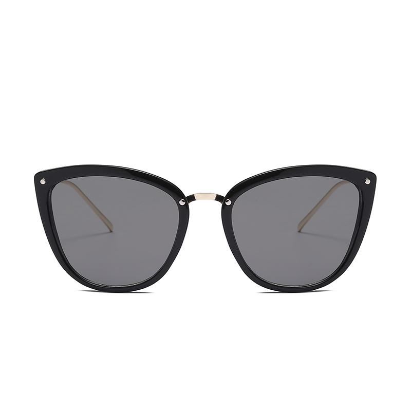 0 -0.5 -0.75 -1.0 To -4.0 Women Cat Eye Prescription Sun Glasses For The Nearsighted Spectacles Transparent Tea Frame