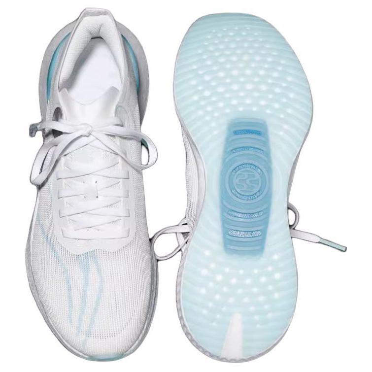Li Ning Shadow 2 Essential Cushioning Rebound Low top A GRIP PRO Running Shoes Men's White Blue ARRU003-11