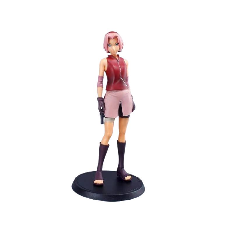 

Большая фигурка Наруто, личная коллекция, настольное украшение, материал ПВХ Haruno Sakura