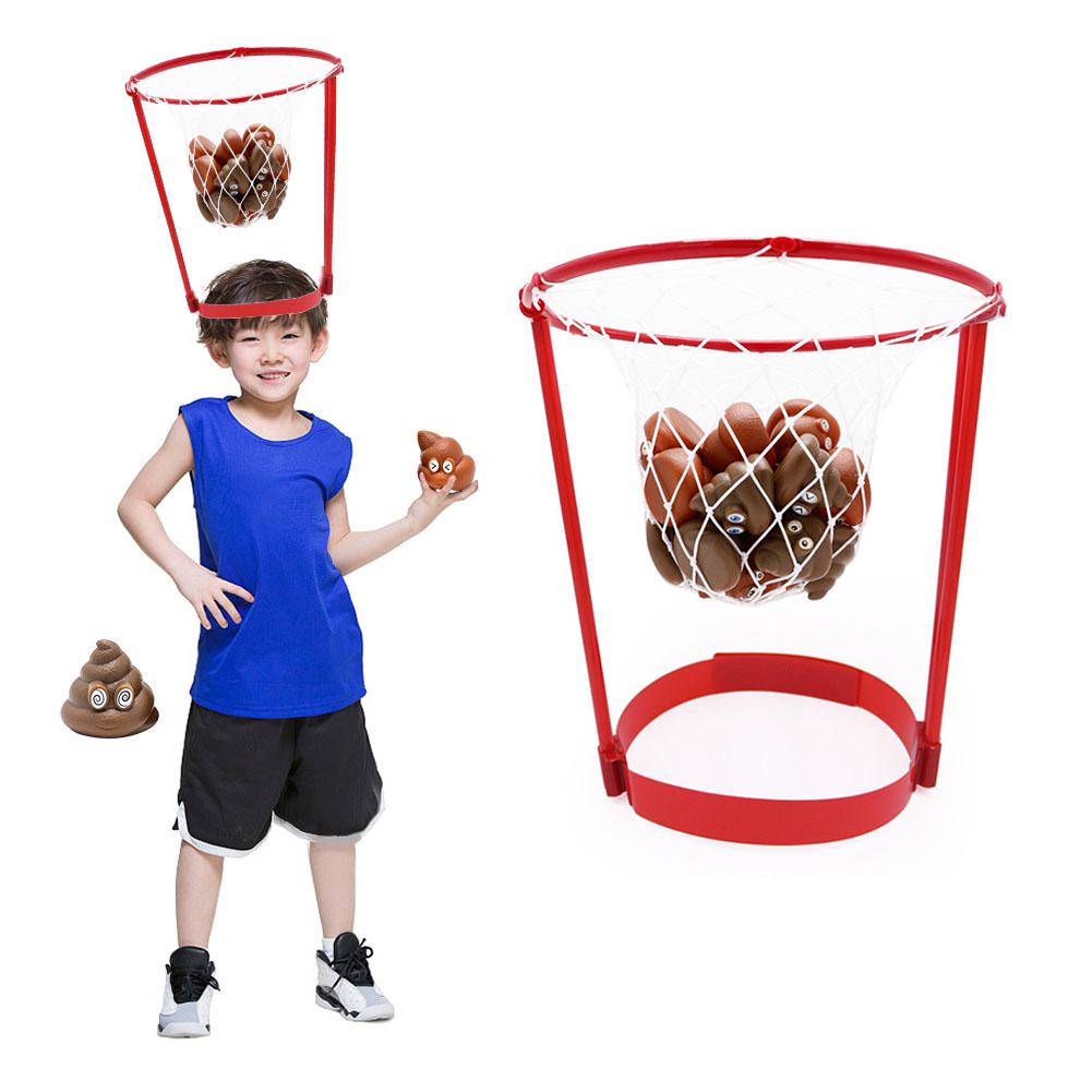 Buy Children's Outdoor Headband Basketball Hoop Throwing Poop Toys