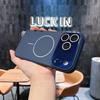 Orginal Liquid Silicone Crystal Camera Protect Case for IPhone 17Pro Max 16 15 14 13 12 11 Official for Magsafe Shockproof Cover