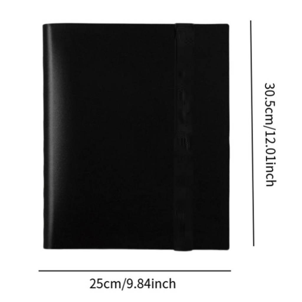 4 Pockets Trading Card Carrying Binder Card Collection Binder for Sports Cards Card Books Card Storage Case