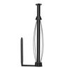 Wall-Mounted Paper Roll Holder Strong Load-bearing Waterproof Simple Installation Self-Adhesive Tissue Rack Paper Towel Holder